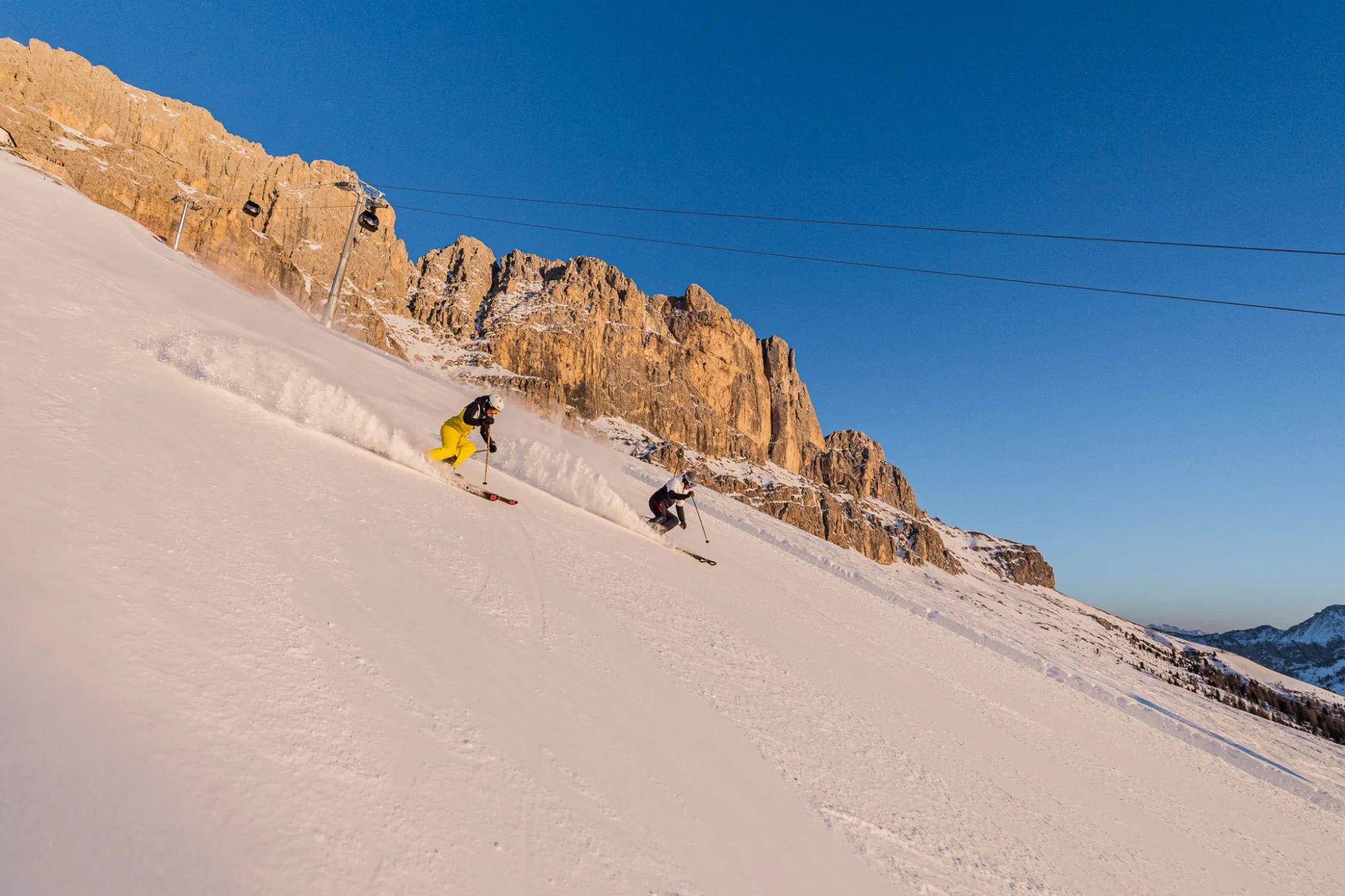 Buffaure Catinaccio ski tour in Ciampac, Buffaure & Catinaccio