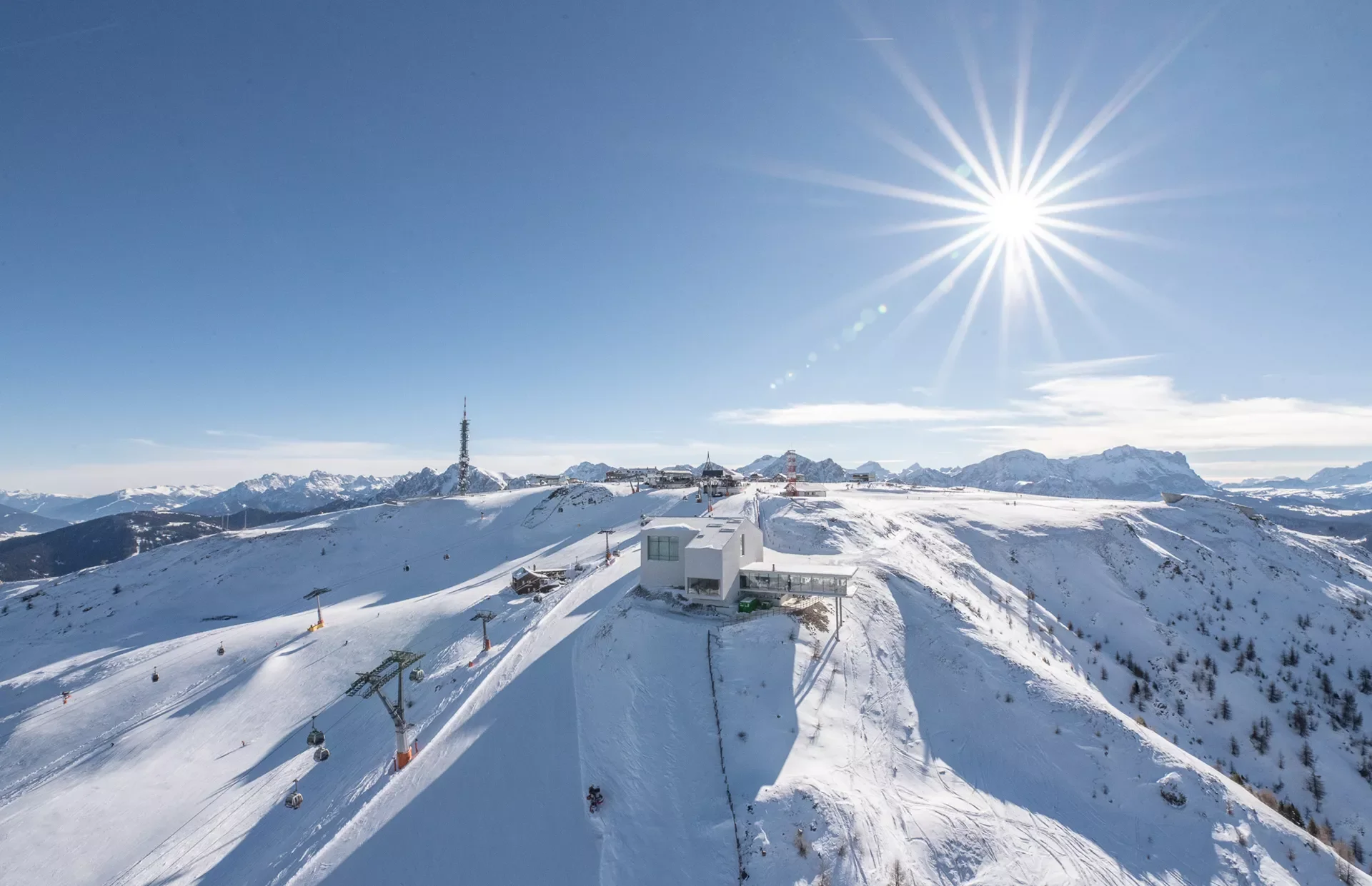 Kronplatz ski tour in Kronplatz / Plan de Corones