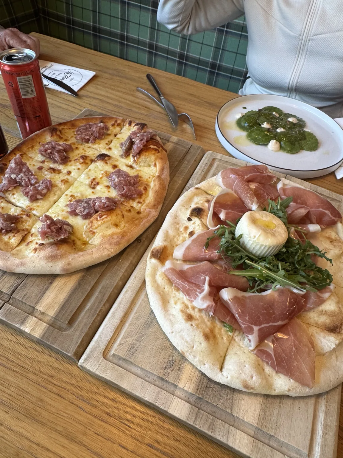 An easy lunch, shared together.