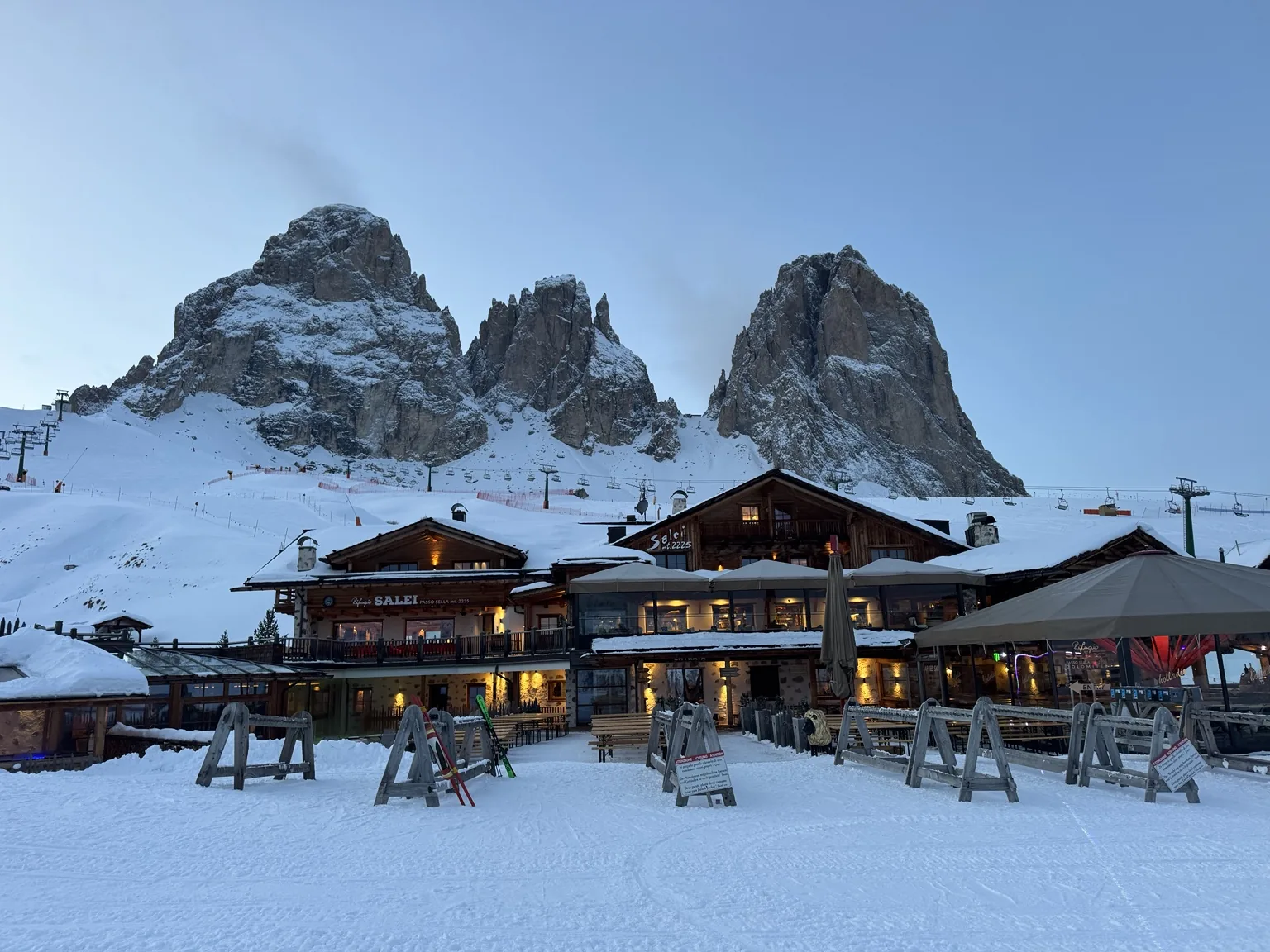 A mountain table to look forward to.