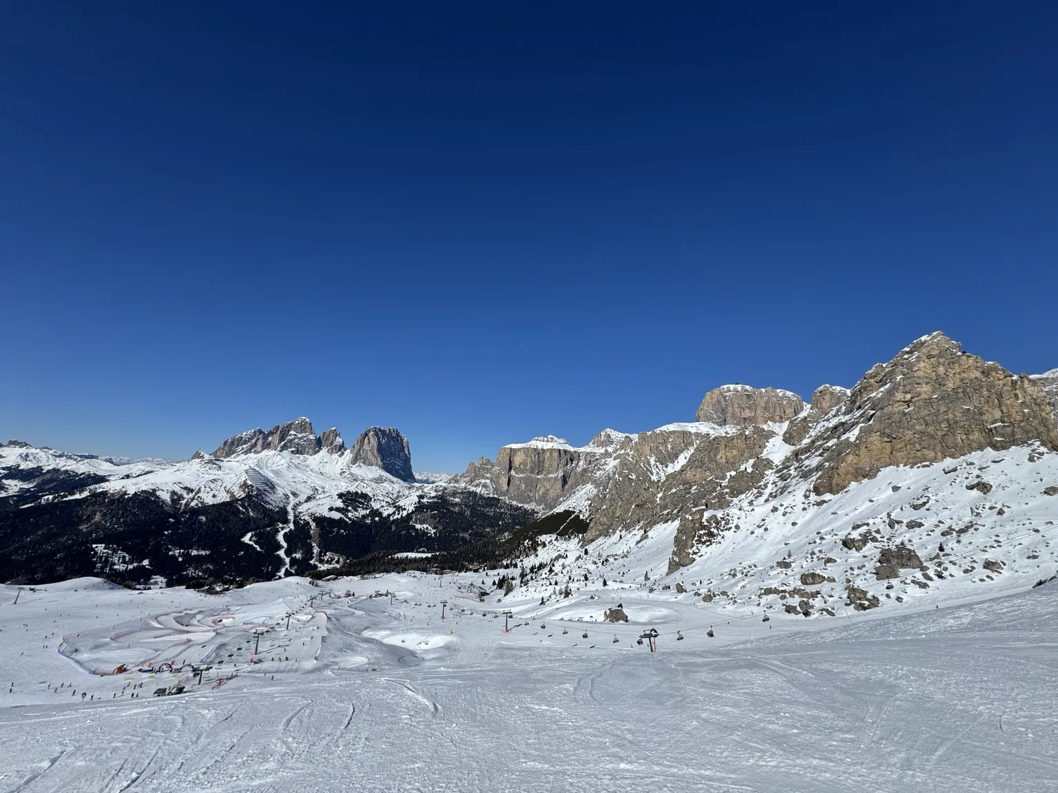 The mountains, wide open.