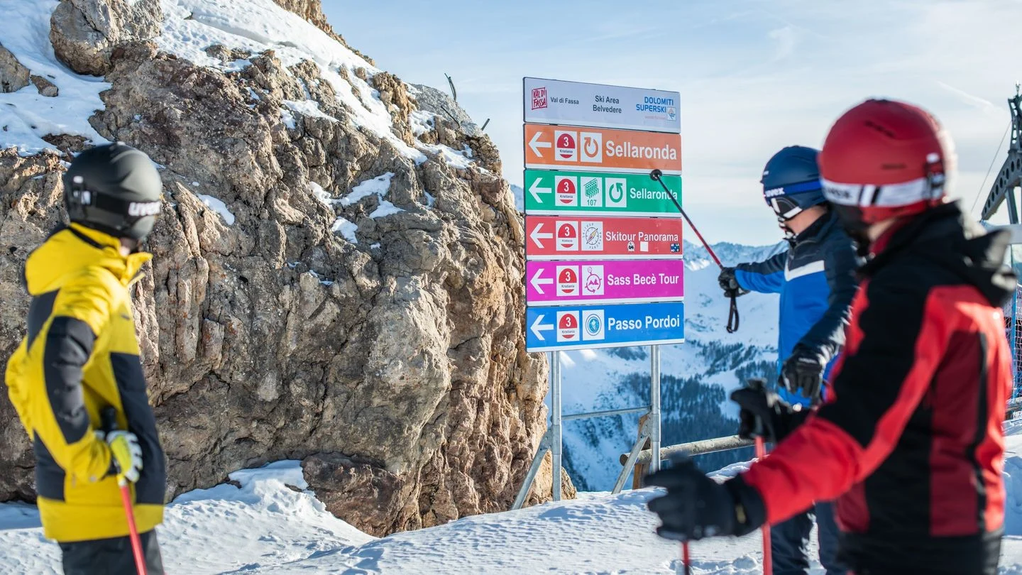 Sellaronda ski tour in Sella massif